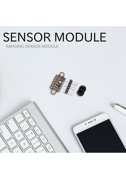 VL53L1X Mesafe Ölçüm Uçuş Süresi Sensörü Modülü 3V-5V Arduino Için (Yurt Dışından) fırsatları
