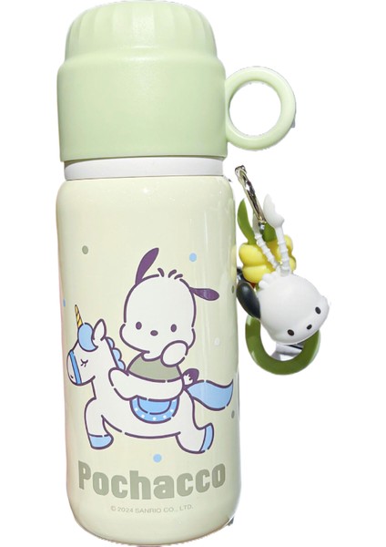 Ka Sanrio Kuromi Çocukların Çift Içki Kupası Strap ile Insulatlı (Yurt Dışından)