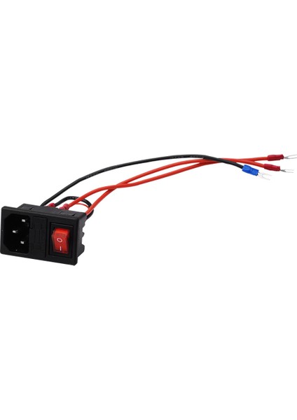 3D Yazıcı Aksesuarları Güç Anahtarı Soket Modülü 220V/110V 10A (Yurt Dışından)