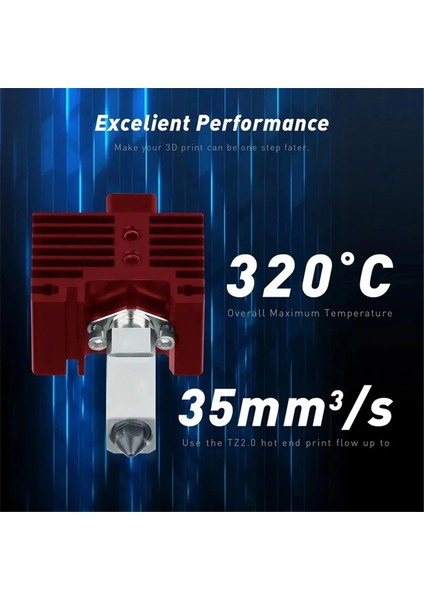 Bambu Lab Hotend Kiti Için Bambu P1P/P1S (Yurt Dışından)