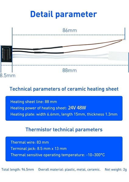 Bambu Lab Hotend Kiti Için Bambu P1P/P1S (Yurt Dışından)