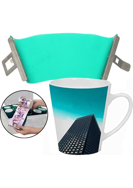 Adet 3D Kupa Süblimasyon Silikon Kupa Kalıbı 11OZ 12OZ 15OZ Baskı Için (Yurt Dışından)