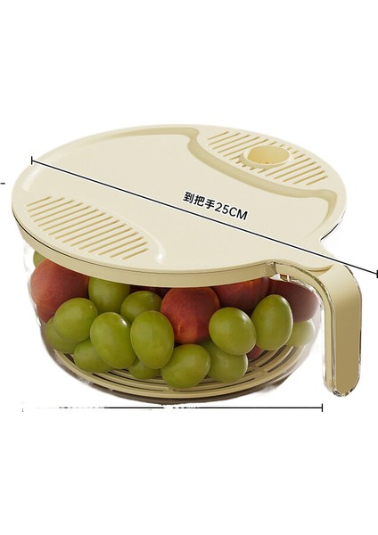 Ka Rice Washing Basin, Rice Sieve With Fine Pores, No Leakage Of Rice, Kitap And Household Food Grade Vegetable Washing Basin, Drain Basket (Yurt Dışından)