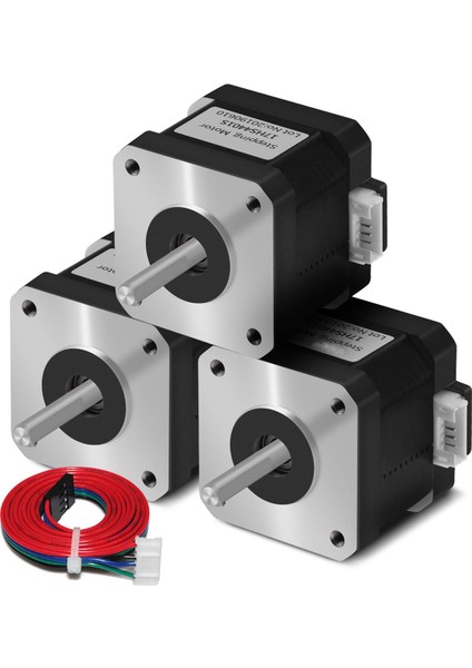 x 17HS4401S Motor Hızı Sabit 4-Uçlu Motor 42 Motor Düşük Gürültü (Yurt Dışından)