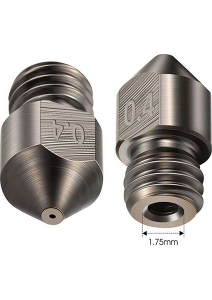 34 Adet 3D Yazıcı Nozulu Çok Boyutlu Pirinç Nozul Ender-3 Cr-10 Için (Yurt Dışından)