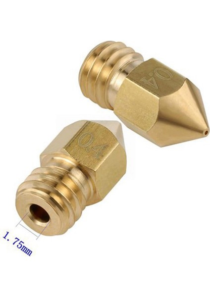 34 Adet 3D Yazıcı Nozulu Çok Boyutlu Pirinç Nozul Ender-3 Cr-10 Için (Yurt Dışından)