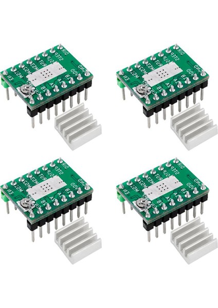 Adet A4988 Stepstick Stepper Sürücüsü Reprap 3D Yazıcı Parçaları Için (Yurt Dışından)