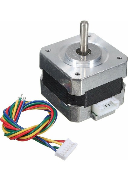 2 Adet Step Motor 17 42BYGH34-0400A 12V 1.8 Derece 3D Yazıcı Için (Yurt Dışından)