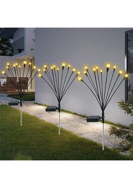 Güneş Enerjili Starburst Sallanan Bahçe Lambası, Güneş Enerjili Ateş Böceği Işıkları Açık Hava Su Geçirmez, Sallanan Dekoratif Işık Dizisi (Yurt Dışından) fırsatları