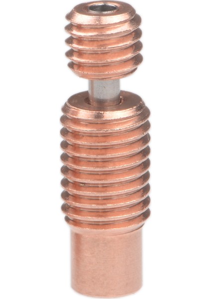 Adet Bi-Metal 3D Yazıcı Nozul Boğazı 1.75MM E3D V6 Için (Dişli) (Yurt Dışından)