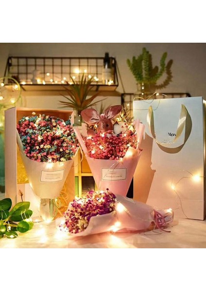 LED Düğme Işık Dize Düğmesi Pil Kutusu Peri Işıkları Esnek Gümüş Telli Su Geçirmez Mini Ateşböceği Dize Işıkları (Yurt Dışından) indirimleri