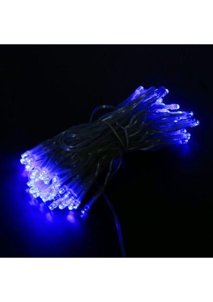 USB5V 10 Metre 100 Lamba Uzaktan Aydınlatma LED Bakır Tel Dize Mavi (Yurt Dışından)