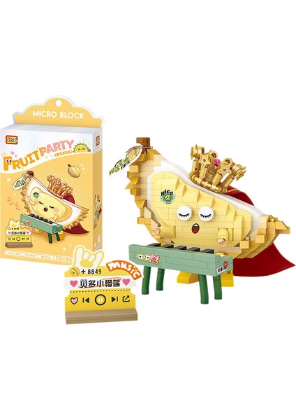 Loz Mini Durian Çocuk Oyuncak Yapımı Seti 410 Parça (Yurt Dışından)