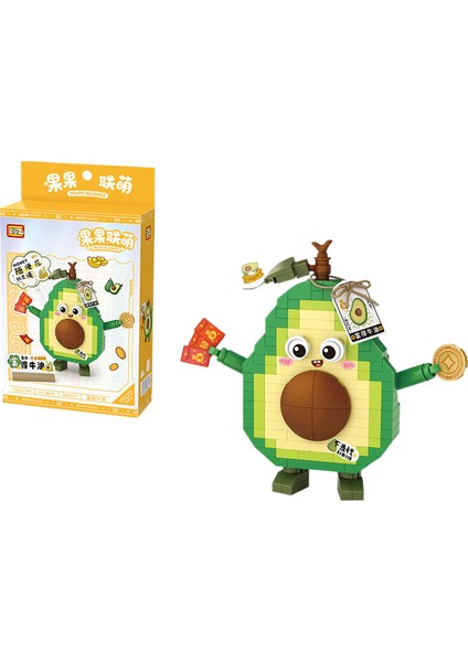 Loz Mini Avokado Çocuk Oyuncak Yapım Seti 280 Parça (Yurt Dışından)