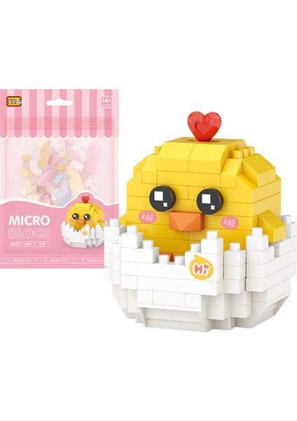 Loz Mini Civciv Çocuk Oyuncak Yapım Seti 150 Parça (Yurt Dışından)
