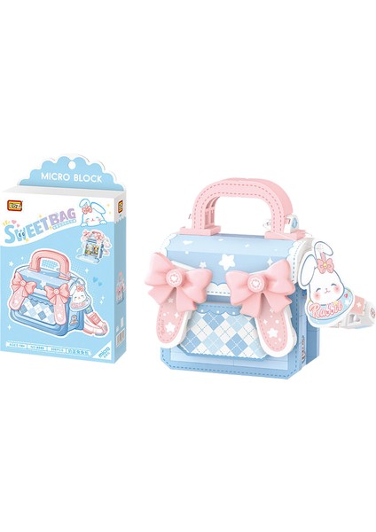 Loz Mini Tavşan Çantası Çocuk Oyuncak Yapım Seti 330 Parça (Yurt Dışından)
