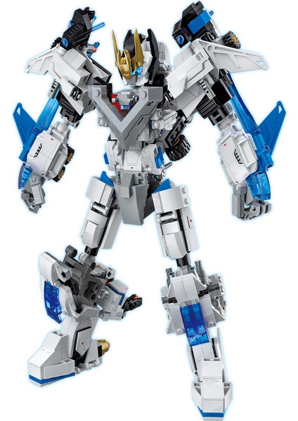 Jıestar Kombine Robot Modeli Çocuk Yapı Oyuncakları Model Yapım Seti 901 Parça (Yurt Dışından)