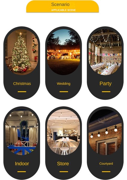 LED G50 Dize Işıklar Açık Noel Çelenk Dekorasyon Için Işık Peri Ampul Düğün Lambası Bahçe Için (Yurt Dışından) indirimleri