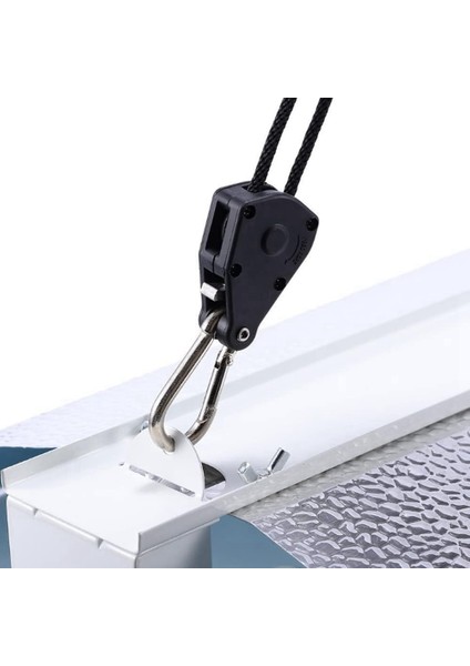 4 Paket 1/8 Inç Ayarlanabilir Ağır Hizmet Tipi Halat Askı Cırcır Büyütme Aydınlatma Armatürleri, Güçlendirilmiş Metal Iç Dişliler (Yurt Dışından)