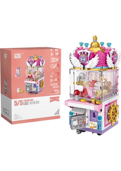 Loz Gashapon Makinesi Modelioyuncak Yapım Setiçocuklara Yapı Oyuncağı HEDIYE587 Parça (Yurt Dışından)
