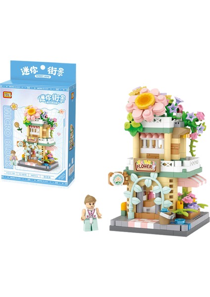 Loz Mini Çiçekçi Oyuncak Yapım Seti 390 Parça (Yurt Dışından)