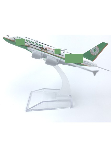 Tayvan Eva Air 16CM Alaşım Uçak Modeli (Yurt Dışından) fiyatları