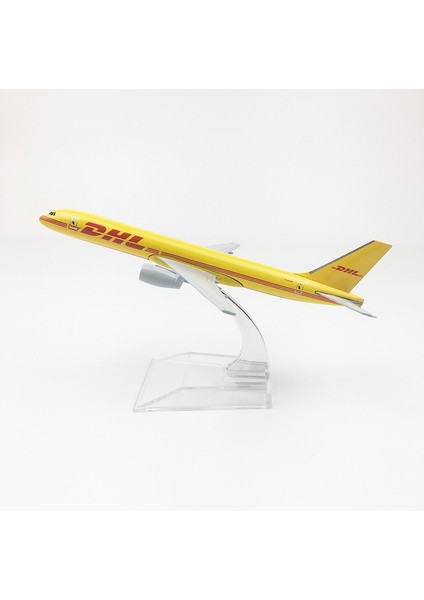 Sarı Kargo Uçağı 16CM Alaşım Uçak Modeli (Yurt Dışından)