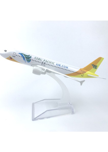Philippine West Airlines 16CM Alaşım Uçak Modeli (Yurt Dışından)