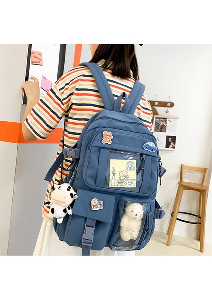 Oxford Kumaş Harajuku Tarzı Dış Ticaret Okul Çantası (Yurt Dışından) modelleri