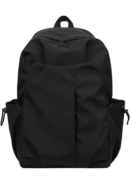 Gündelik Düz Renk Basit Çok Yönlü Sırt Çantası (Yurt Dışından)