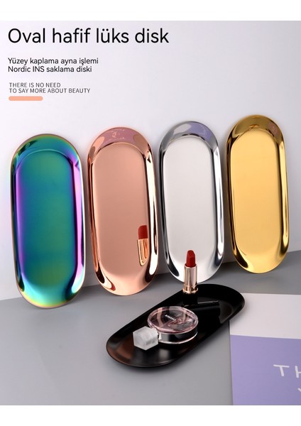 Iskandinav Ins Oval Tepsi Paslanmaz Çelik Aperatif Tepsi (Yurt Dışından) fiyatları