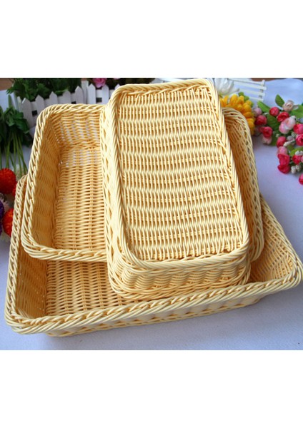 Ev Taklit Asma Dikdörtgen Ekmek Şeklinde Saklama Sepeti (Yurt Dışından)