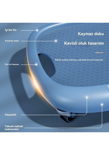 Evrensel Profesyonel Sessiz Tekerlek Karın Egzersiz (Yurt Dışından)
