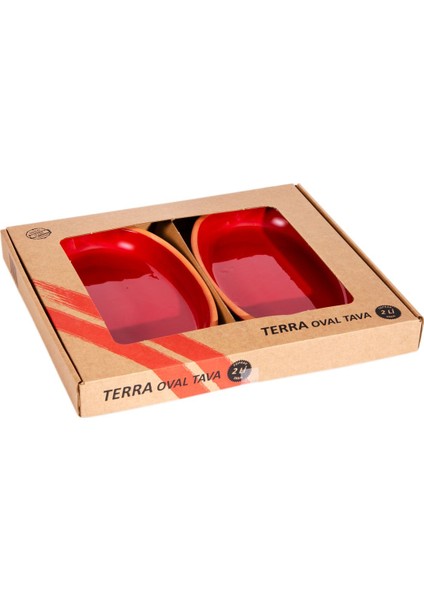 Terra Oval Tava 2 Adet