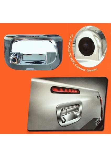 Toyota Hilux 2005-2014 Arka Bagaj Kapağı Kolu Kamerası Geri Görüş Kamerası Geri Vites Kamerası Park Kamerası (Yurt Dışından) fırsatları