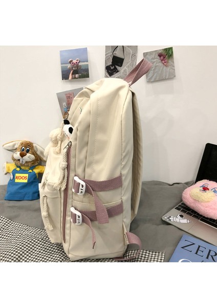 Basit ve Sevimli Büyük Kapasiteli Sırt Çantası (Yurt Dışından) fırsatları