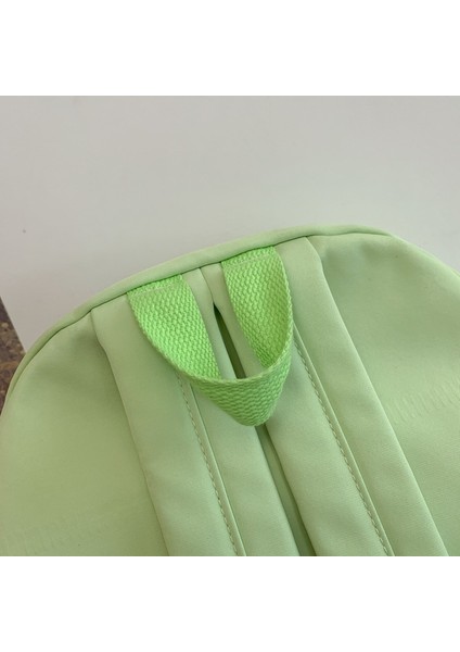 Düz Renk Küçük Taze Büyük Kapasiteli Ultra Hafif Okul Çantası (Yurt Dışından) fırsatları