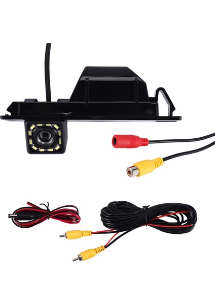 Araba Hd 12LED Arka Görüş Geri Görüş Kamerası Geri Vites Kamerası Opel Astra Hj Corsa Meriva Zafira Insignia Fıat Buick Regal (Yurt Dışından)