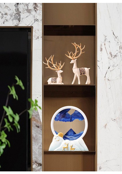 Şanslı Geyik Bataklık Boyama Ev Dekor (Yurt Dışından) fiyatları