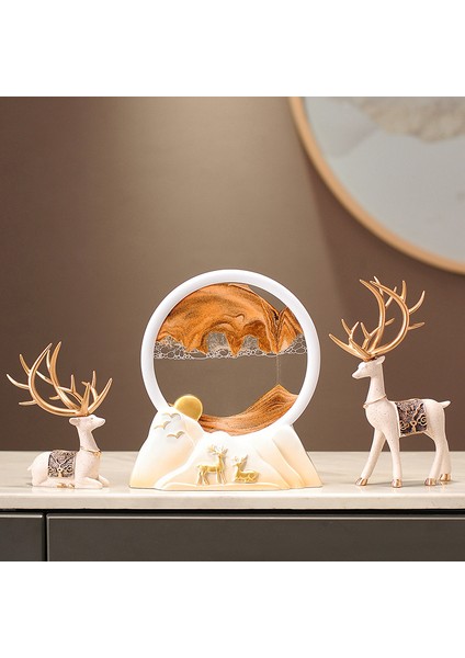 Şanslı Geyik Bataklık Boyama Ev Dekor (Yurt Dışından) modelleri