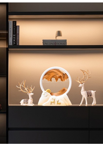 Şanslı Geyik Bataklık Boyama Ev Dekor (Yurt Dışından) fırsatları