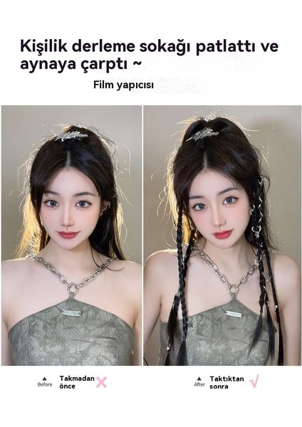 Bayan Simülasyon Saç Örgü Örgü Saç Aksesuarları (Yurt Dışından) fiyatları