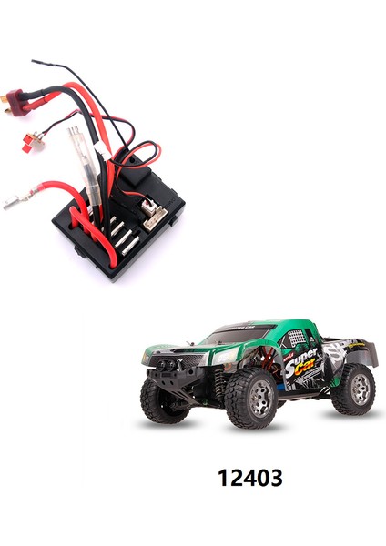 3'ü 1 Arada Alıcı Esc 12401-0224 Wltoys 12402-A 12401 12402 12403 12409 1/12 Rc Araba Yedek Parçaları Aksesuarları (Yurt Dışından) modelleri
