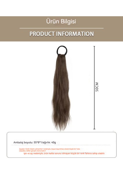 Kadın Peruk At Kuyruğu Örgüler Lastik Bantlı Peruk (Yurt Dışından) fiyatları