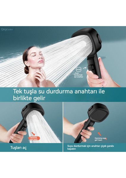 Duş + 1.5m Su Borusu + Taban (Yurt Dışından)