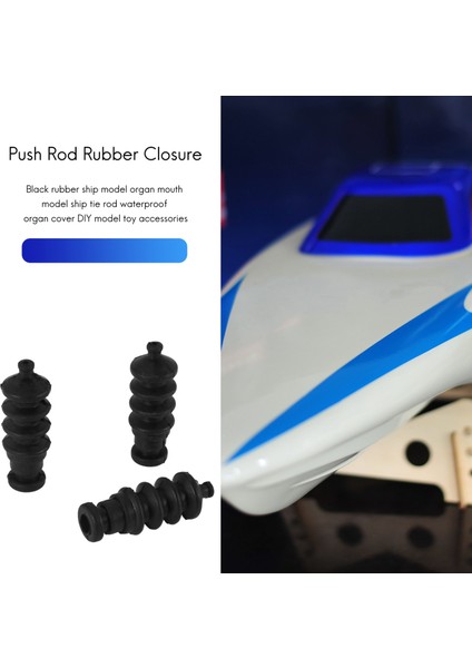3 x Itme, Su Geçirmez, Kauçuk Conta, Körük Modeli 37 mm Rc Bot Için (Yurt Dışından)