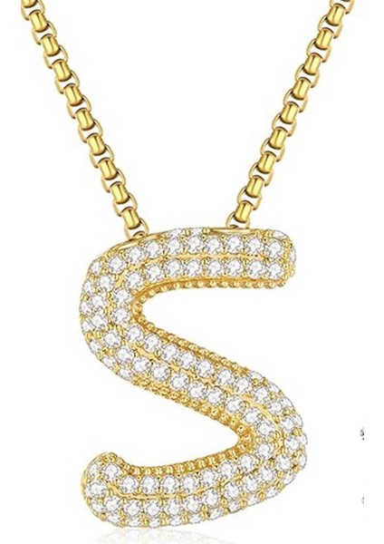 Ingilizce Alfabe Kolye Ucu 2'li Paket (Yurt Dışından)