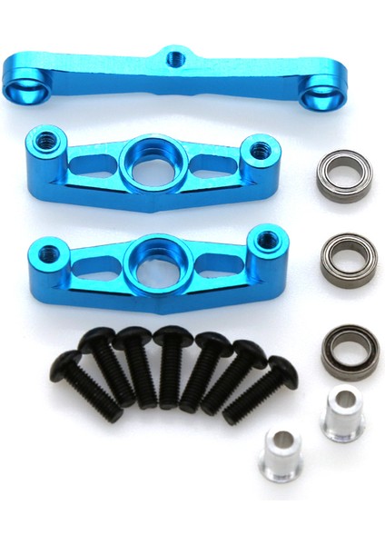 Tamiya TT02 Tt-02 1/10 Rc Araba Yükseltme Parçaları Için Rulmanlı Metal Direksiyon Tertibatı (Yurt Dışından)