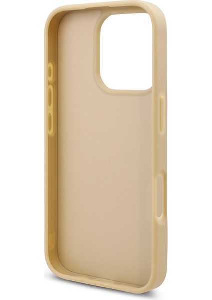Apple iPhone 16 Pro Kılıf Guess Orjinal Lisanslı Üçgen Logolu Taşlı Kapak Gold indirimleri