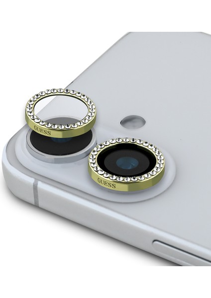 Apple iPhone 16 Plus Guess Orjinal Lisanslı 3'lü Aksesuar Seti Kılıf-Ekran Koruyucu-Lens Koruyucu Siyah modelleri